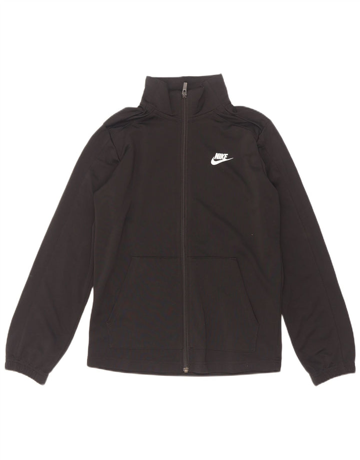 Nike Jungen-Trainingsanzug-Oberteil mit Standard-Grafik, 12–13 Jahre, Größe L, Schwarz