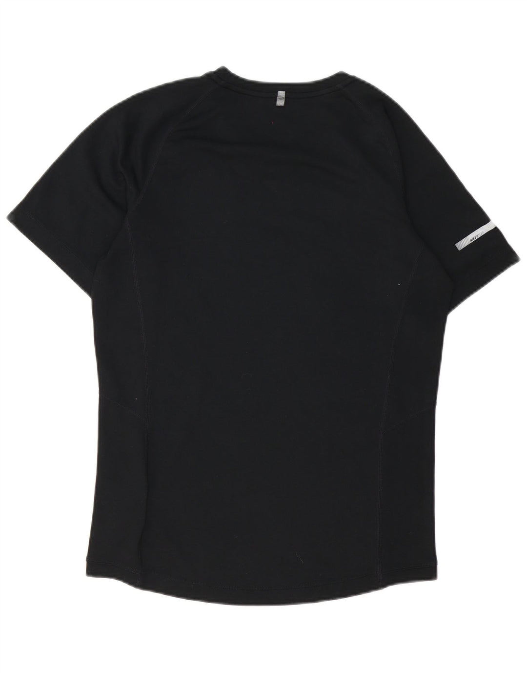 NIKE Herren Dri Fit T-Shirt Top Small Schwarz Polyester