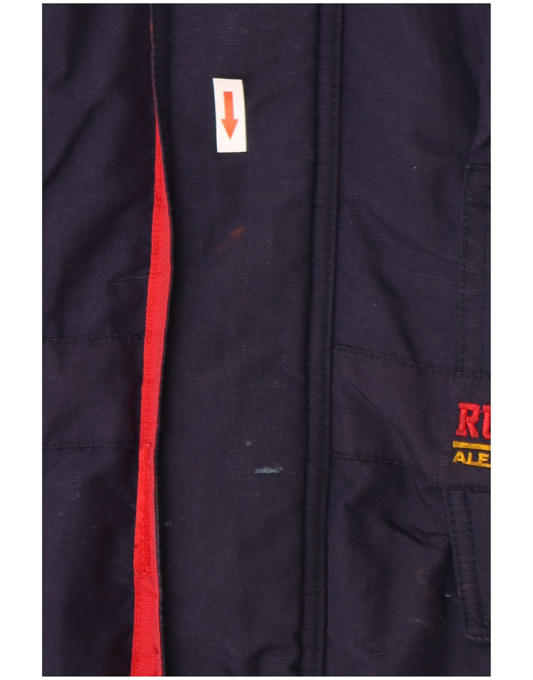 Russell Athletic Herren-Windbreaker-Jacke, UK 44 2XL, marineblaues Nylon