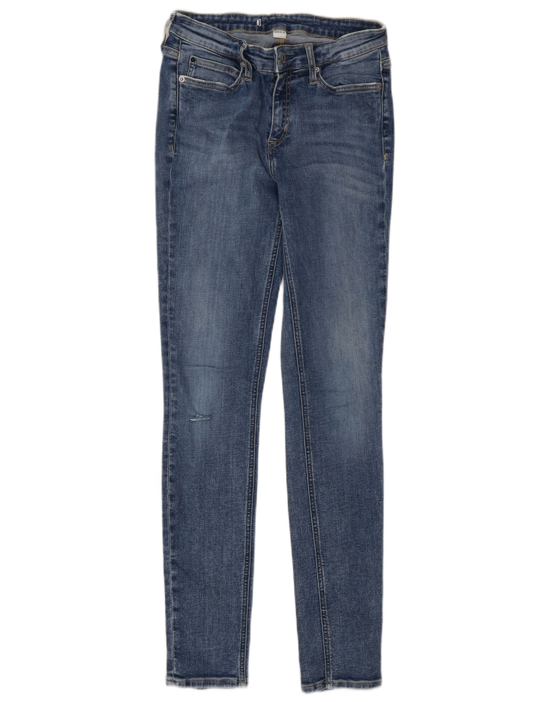 Calvin Klein Damen Skinny Jeans W28 L32 Blau