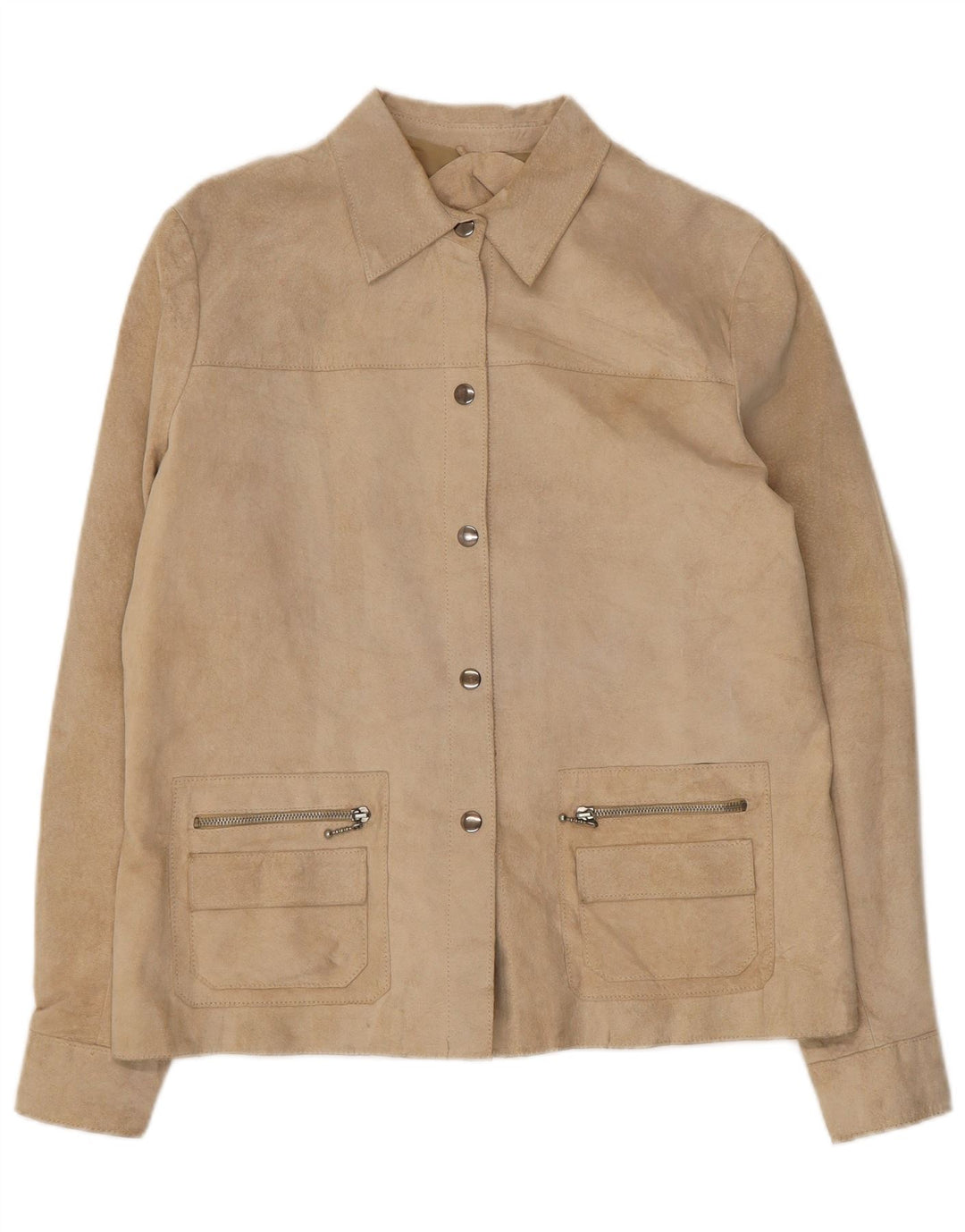 Conbipel Damen Wildlederjacke IT 48 XL Beige Leder