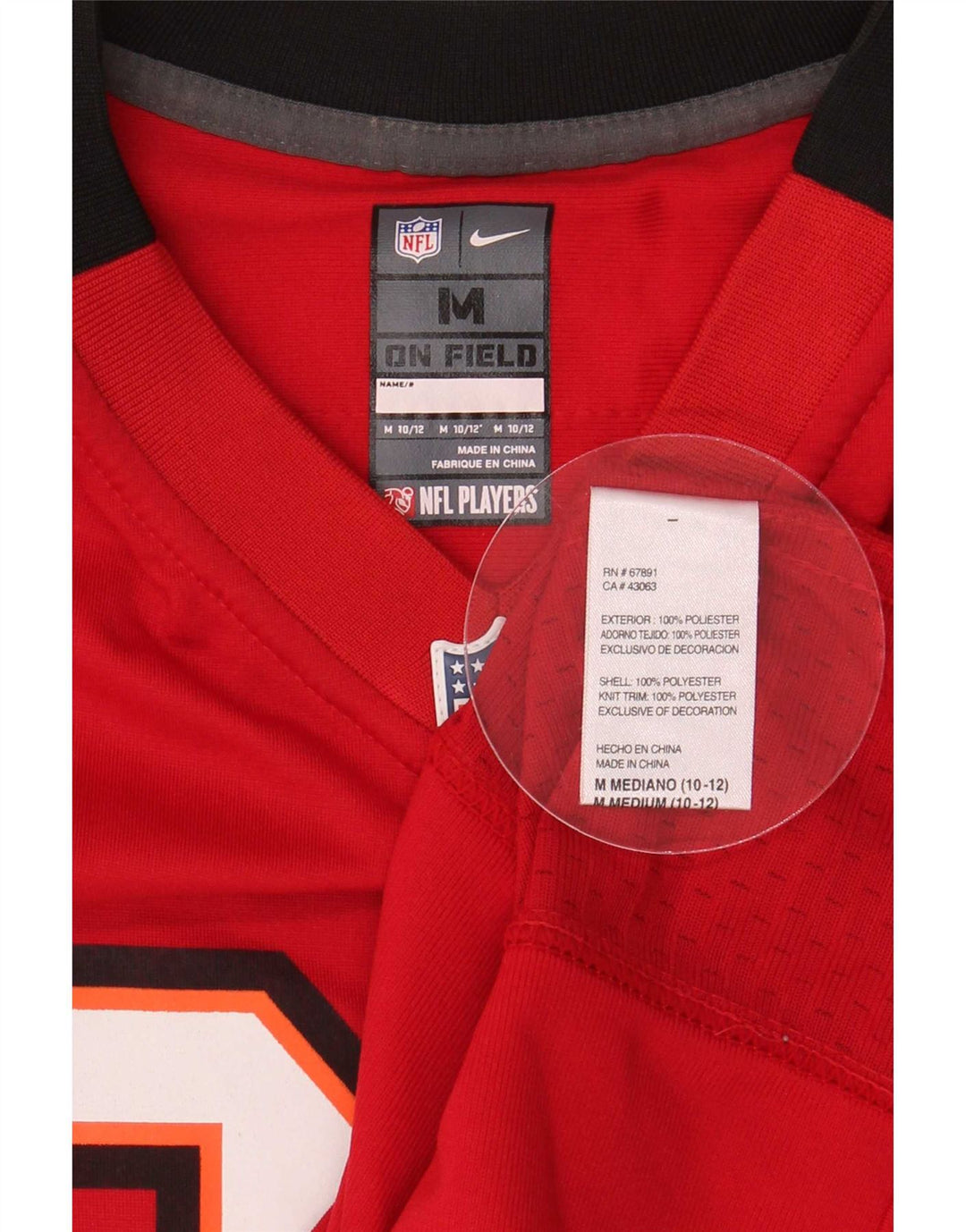 Nike Jackson Grafik-T-Shirt für Jungen, 10–11 Jahre, Mittelrot, Farbblock