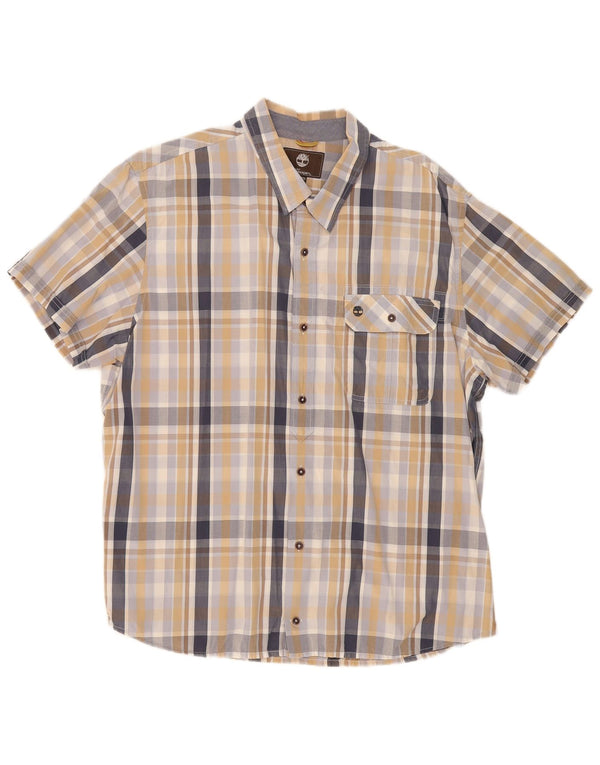 Timberland Herren Earthkeepers Kurzarmhemd 2XL Mehrfarbig kariert