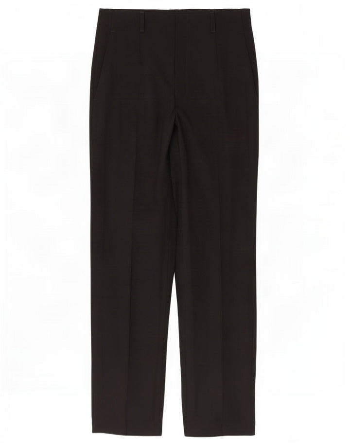 Gerade Anzughose für Damen von Zara, EU 42, Größe L, W32, L34, Schwarz, Polyester