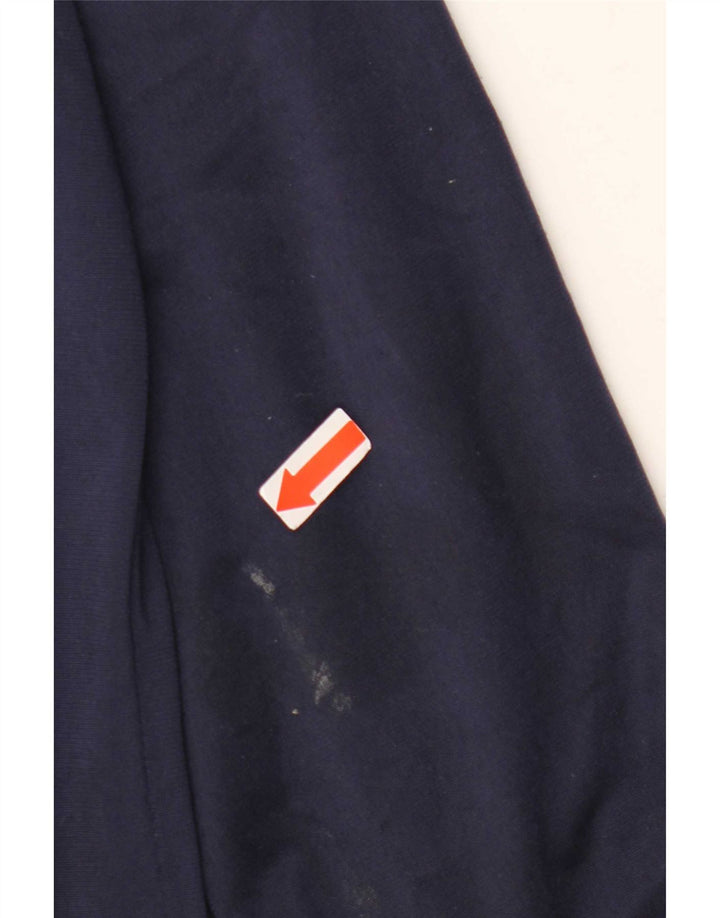 Lotto Herren-Trainingsanzug-Oberteil, Jacke, groß, Marineblau, Farbblock, Polyester
