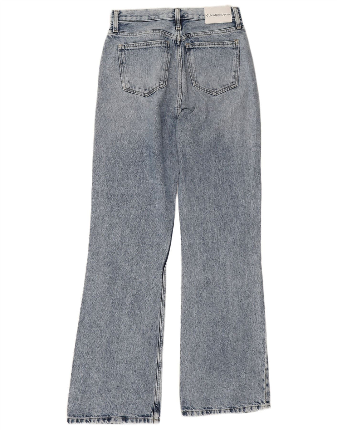 Calvin Klein Herren Bootcut Jeans W30 L33 Blaue Baumwolle