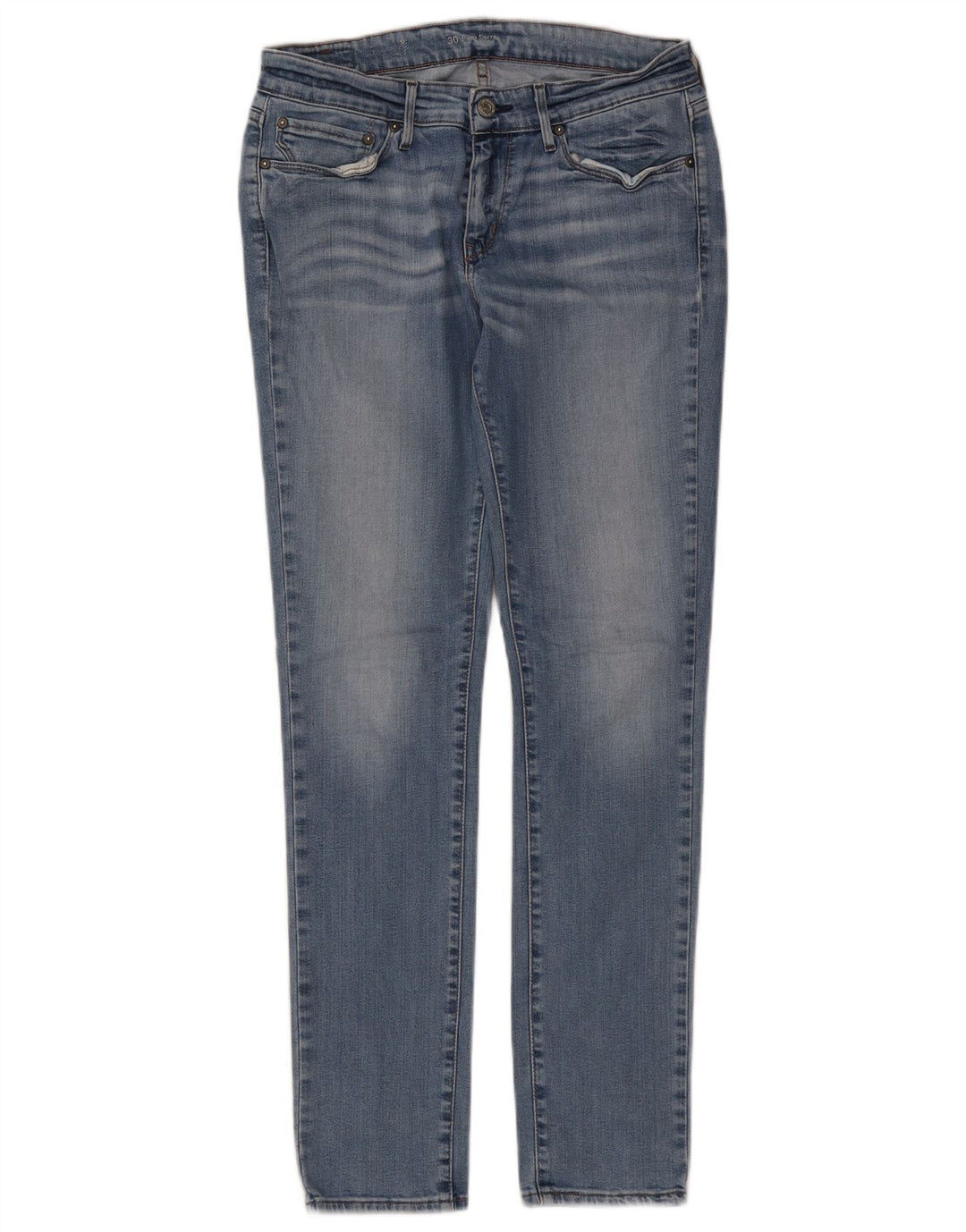 Levi's Damen Skinny Jeans W30 L32 Blaue Baumwolle
