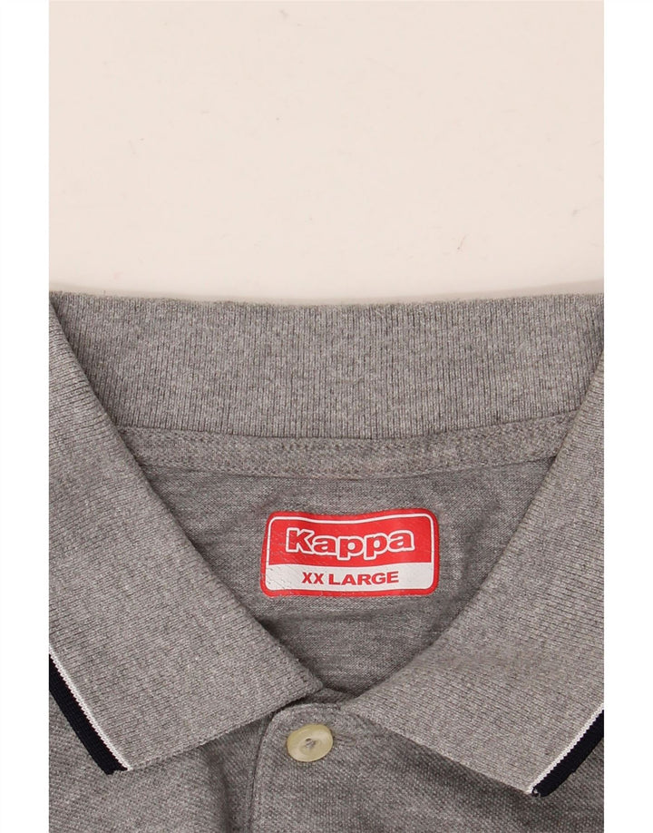 KAPPA Herren Poloshirt 2XL Grau