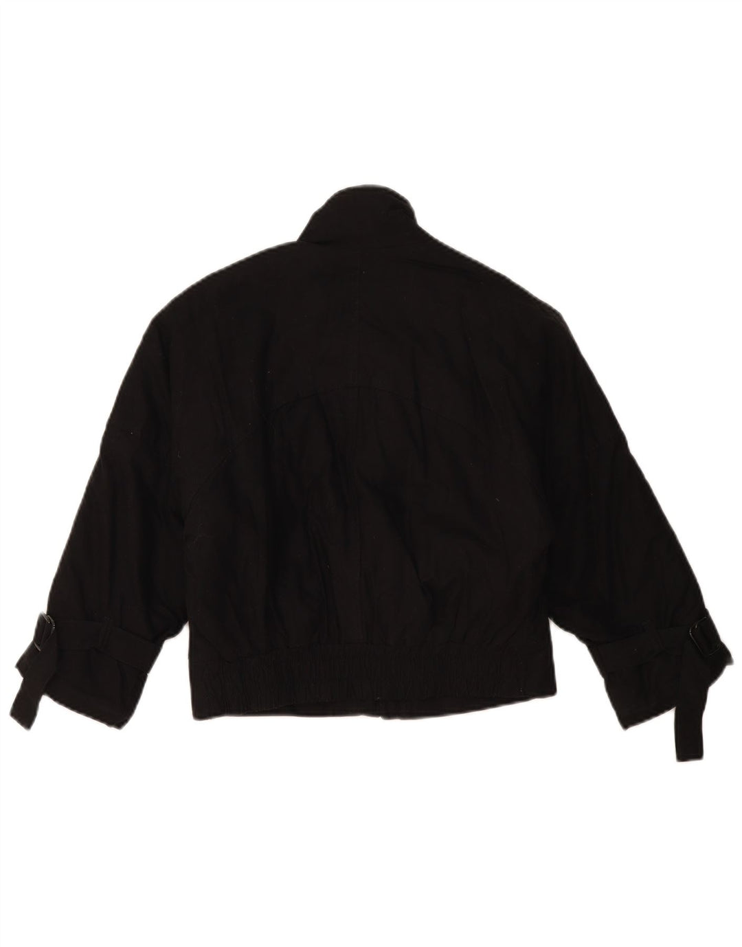 Vintage Jungen Bomberjacke 11-12 Jahre Schwarz