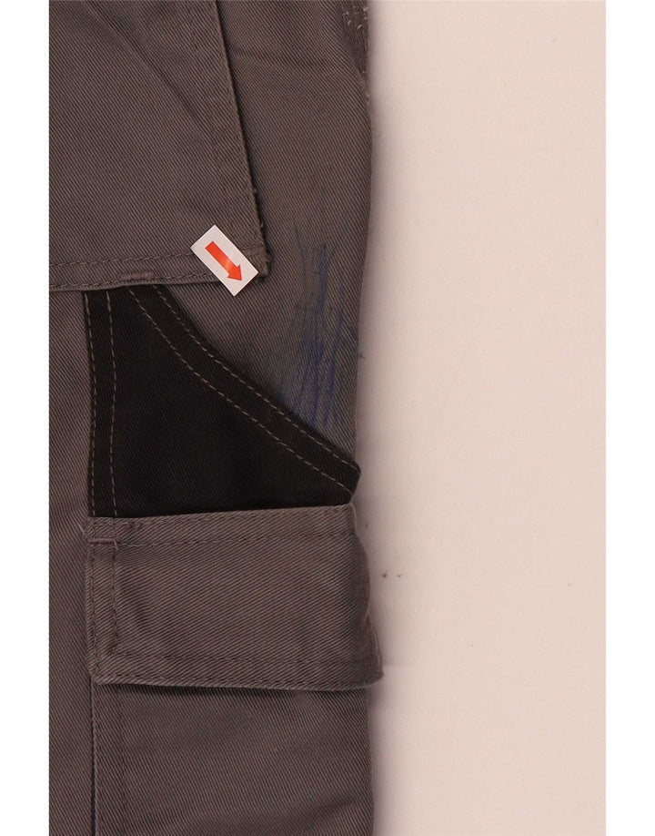 Dickies Gerade Herren-Cargohose W34 L31 Graues Polyester