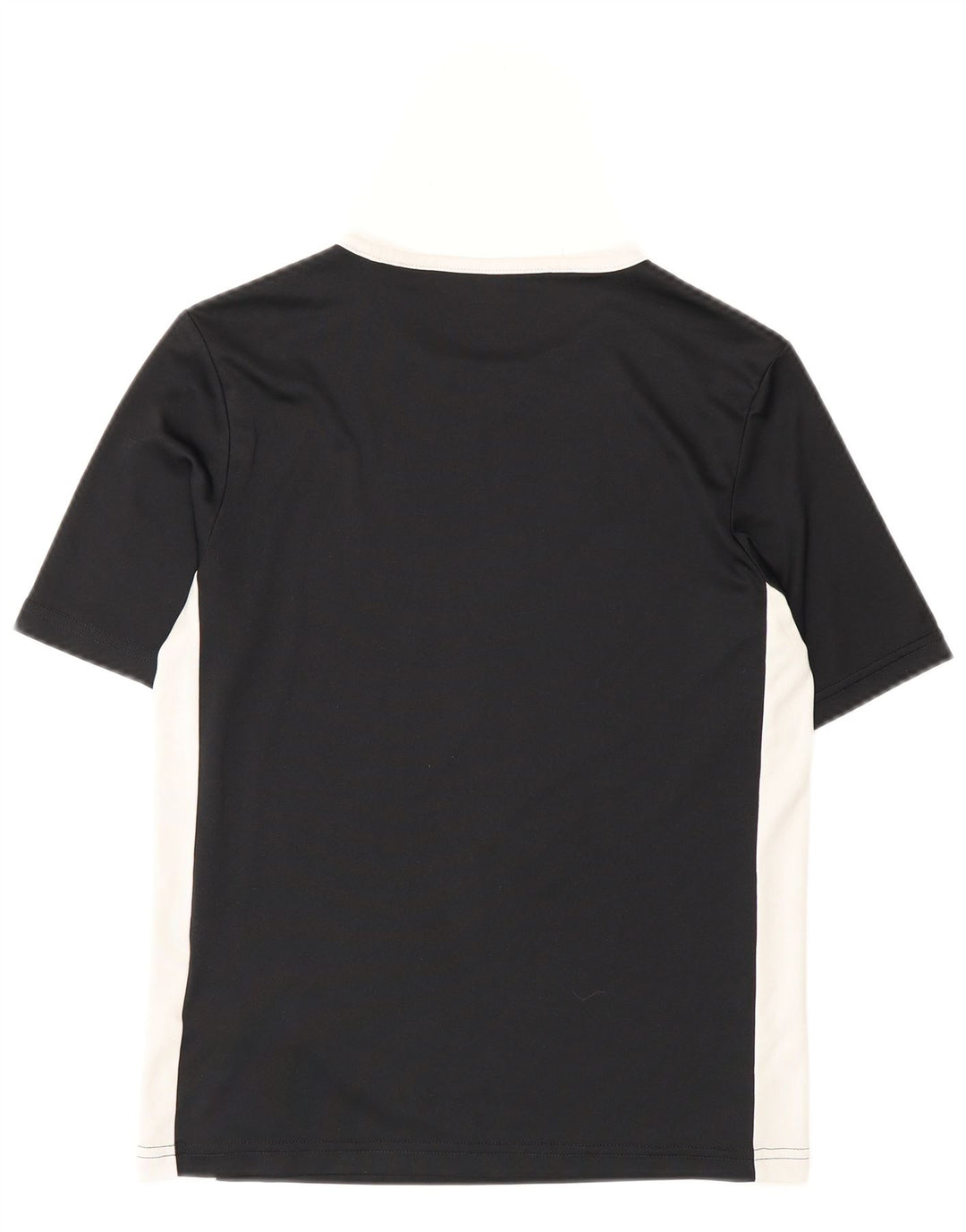Adidas T-Shirt für Jungen, 11–12 Jahre, Mittelschwarz, Colourblock-Polyester