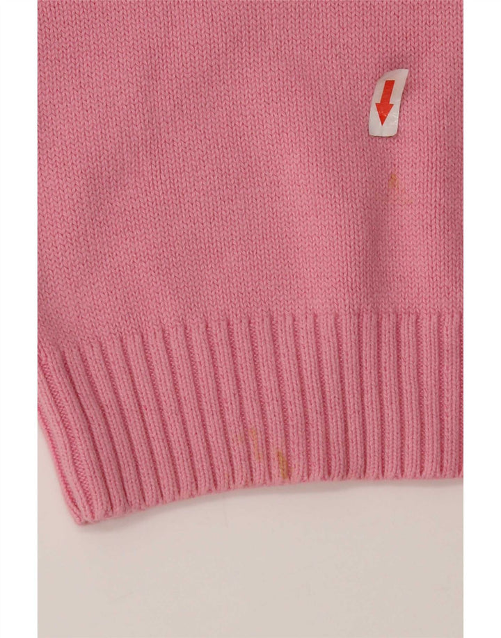 Marks & Spencer Herren-Pullover „Harbor“ mit Rundhalsausschnitt, Blau, Größe L, Rosa