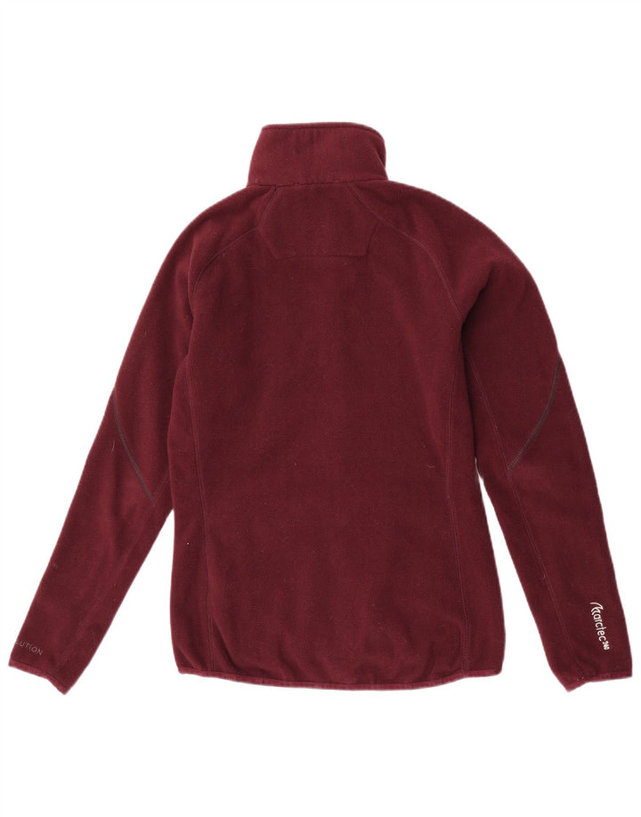 Musto Damen Fleecejacke UK 12 Medium Burgund Polyester