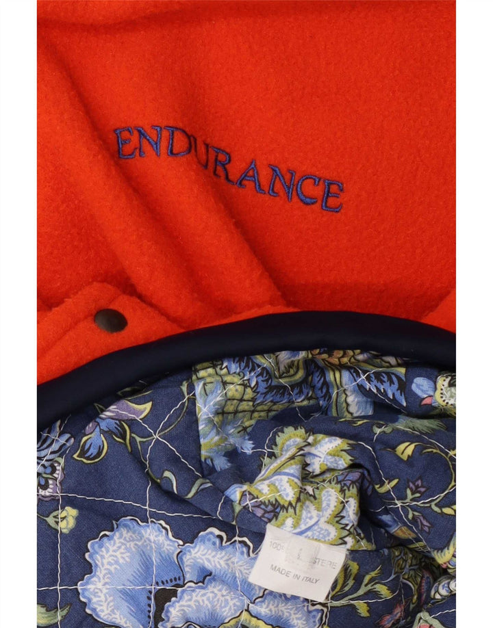 Endurance Herren-Fleeceweste UK 40 Large Orange Colourblock Polyester