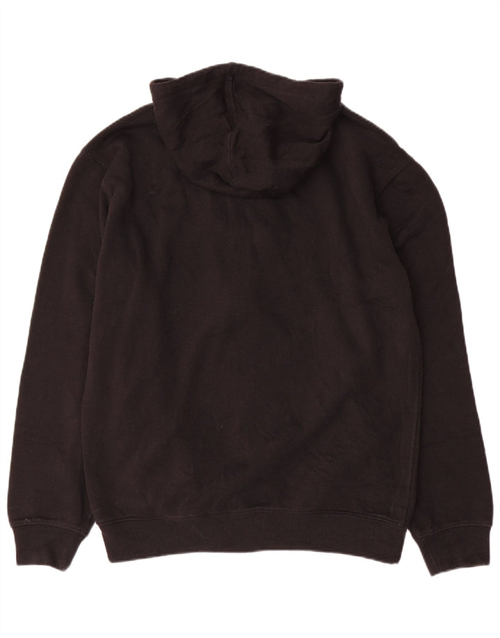 CARRERA Herren-Kapuzenpullover mit Reißverschluss, groß, aus schwarzem Polyester