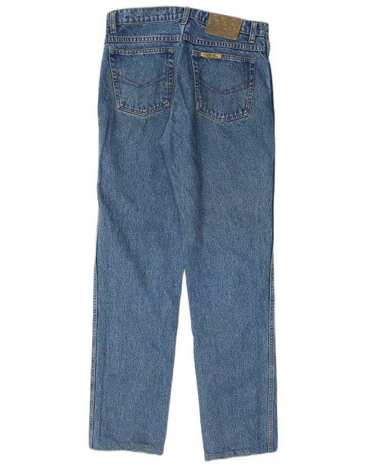 Cohn Cisco Herren Straight Jeans W32 L32 Blaue Baumwolle
