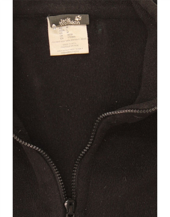 Jack Wolfskin Herren Fleecejacke UK 36/38 Mittelschwarzes Polyester