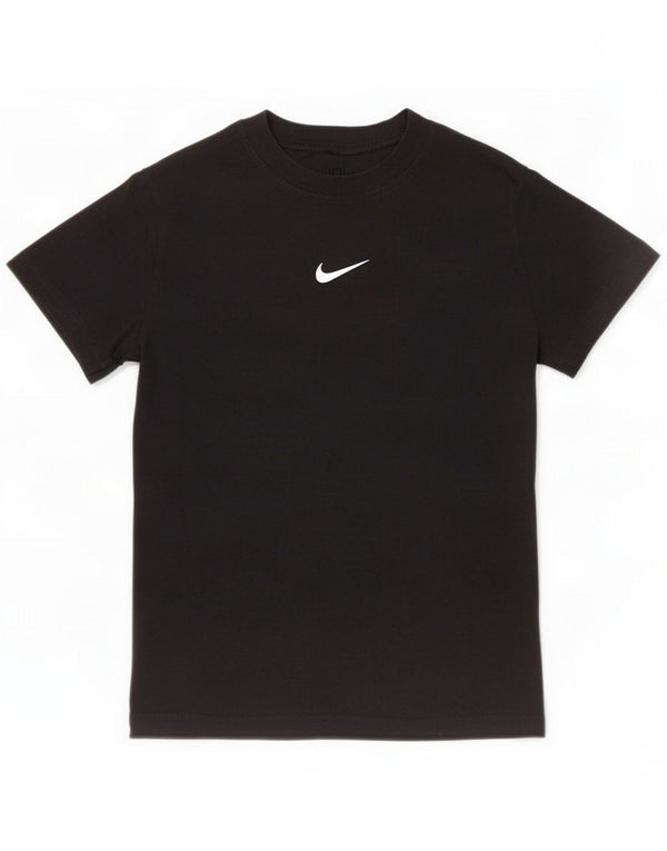 Nike T-Shirt mit lockerer Passform für Jungen, 8–9 Jahre, Größe S, schwarze Baumwolle