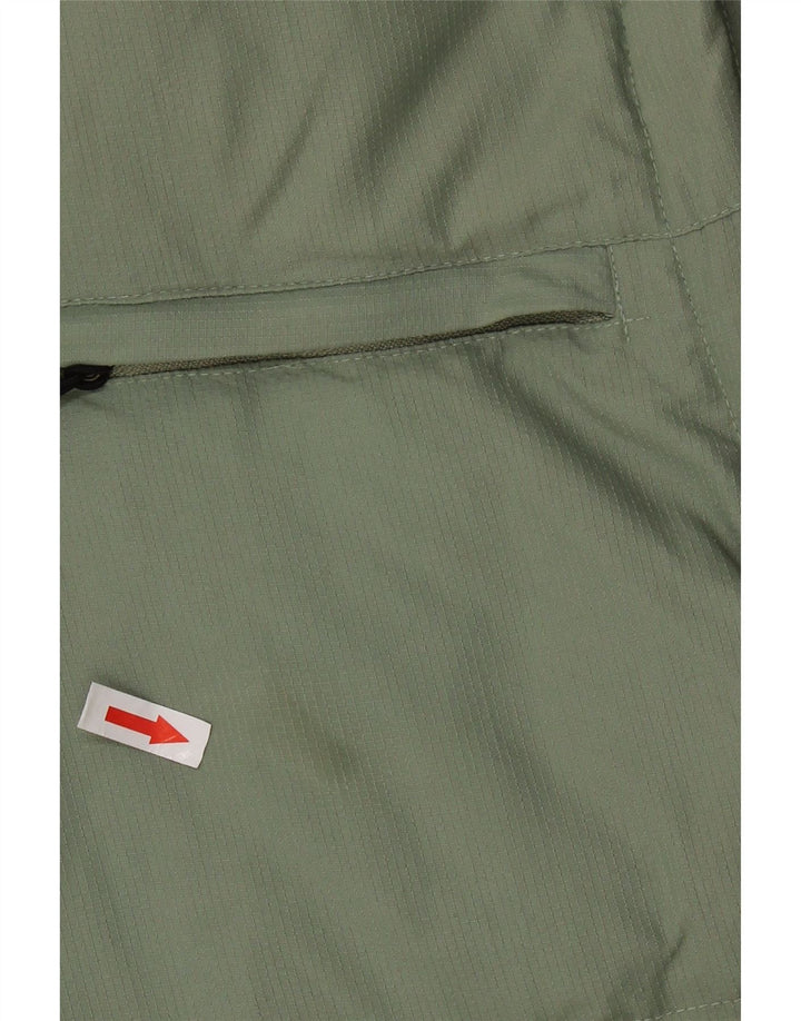 Fila Herren-Jacke mit Kapuze, gepolstert, UK 40, Größe L, Grün, Polyamid