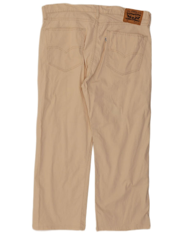 Levi's Damen 751 Graphic Straight Casual Hose W38 L26 Beige Floral
