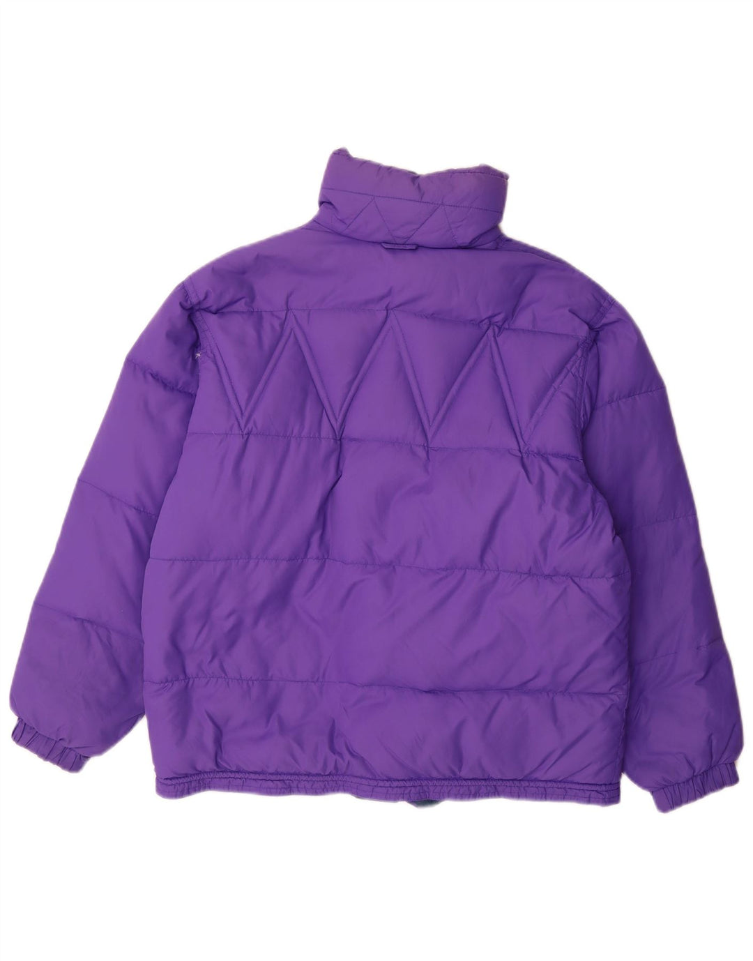 Geo Spirit Damen Wattierte Jacke IT 42 Medium Lila Polyamid