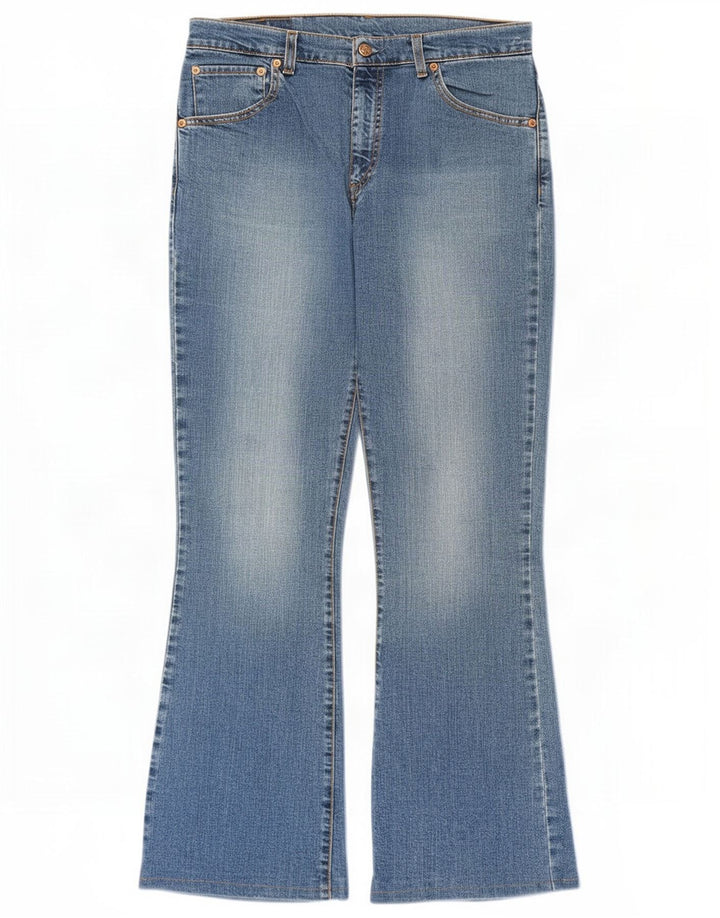Levi's Damen 525 Bootcut Jeans W33 L34 Blaue Baumwolle