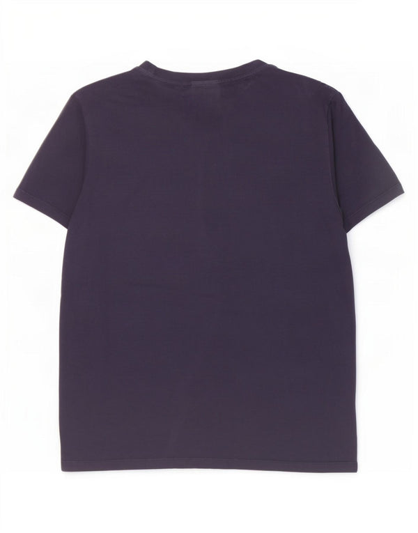Hugo Boss Herren T-Shirt Top Medium Marineblau Baumwolle