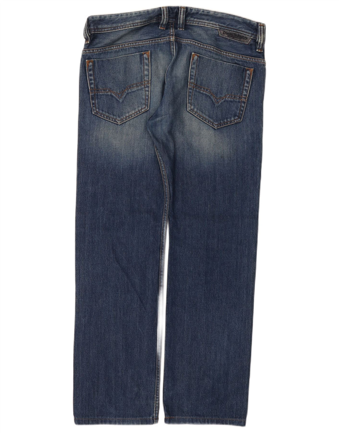 Diesel Herren Safado Straight Jeans W31 L29 Blaue Baumwolle