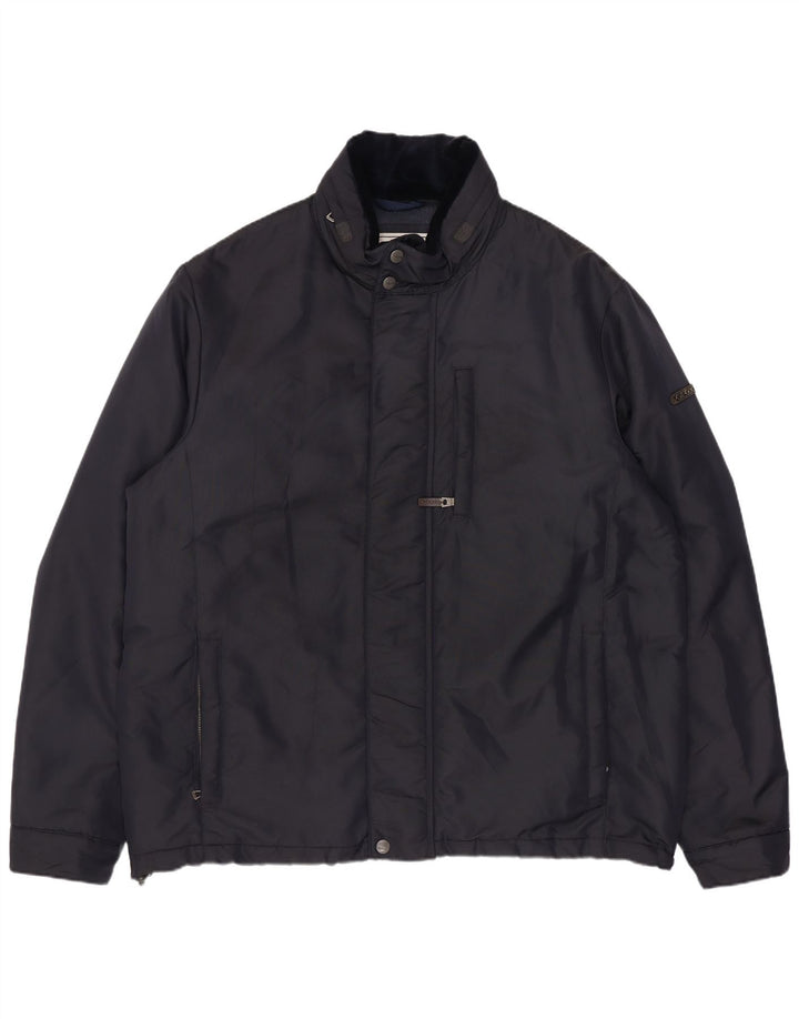 Geox Herren Respira Wattierte Jacke UK 44 2XL Marineblau Polyester
