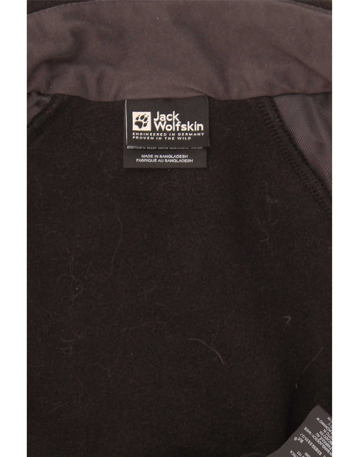 Jack Wolfskin Damen Liner Fleecejacke UK 8/10 Small Schwarz Polyester