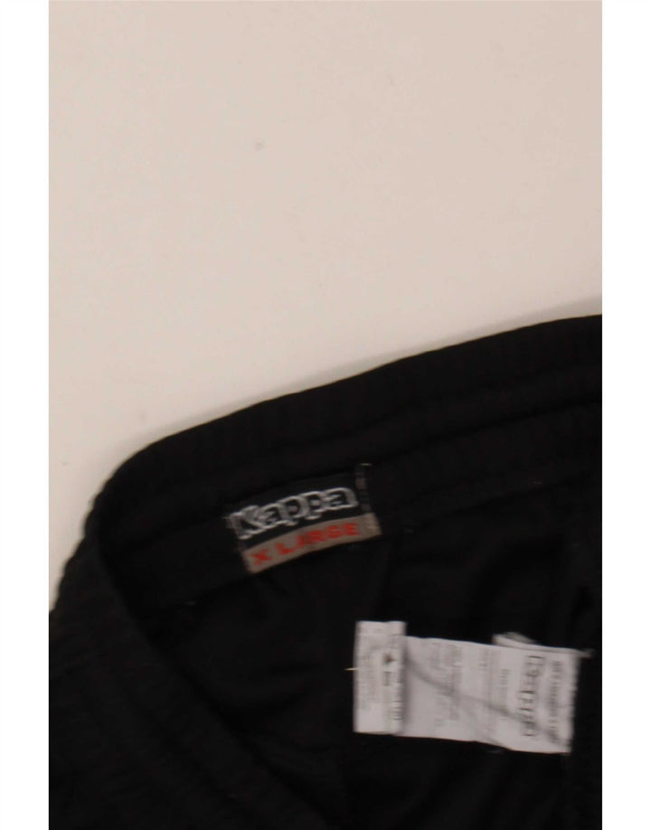 Kappa Herren Graphic Trainingshose XL Schwarz Polyester
