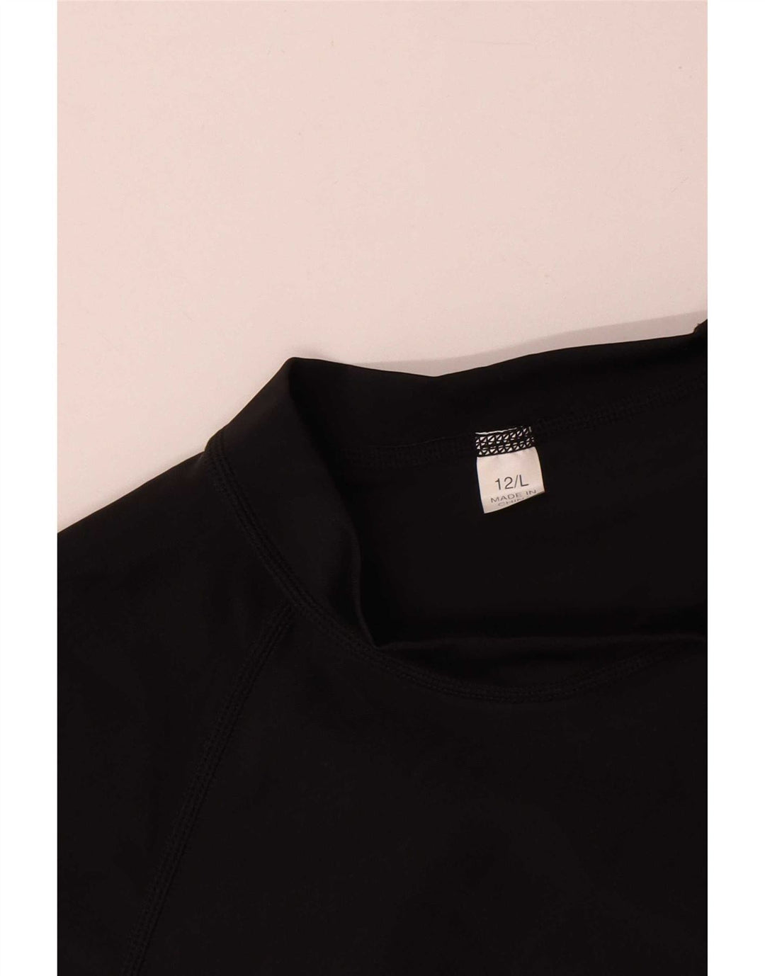 Rip Curl Damen Grafik-T-Shirt-Oberteil US 12 Large Schwarz Polyamid