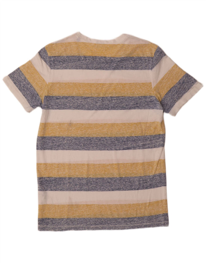 Jack & Jones Herren-T-Shirt-Oberteil, groß, mehrfarbig, gestreift, Polyester
