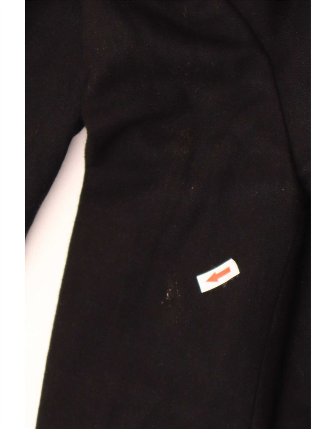 Topshop Damenmantel UK 8 Small Schwarze Wolle