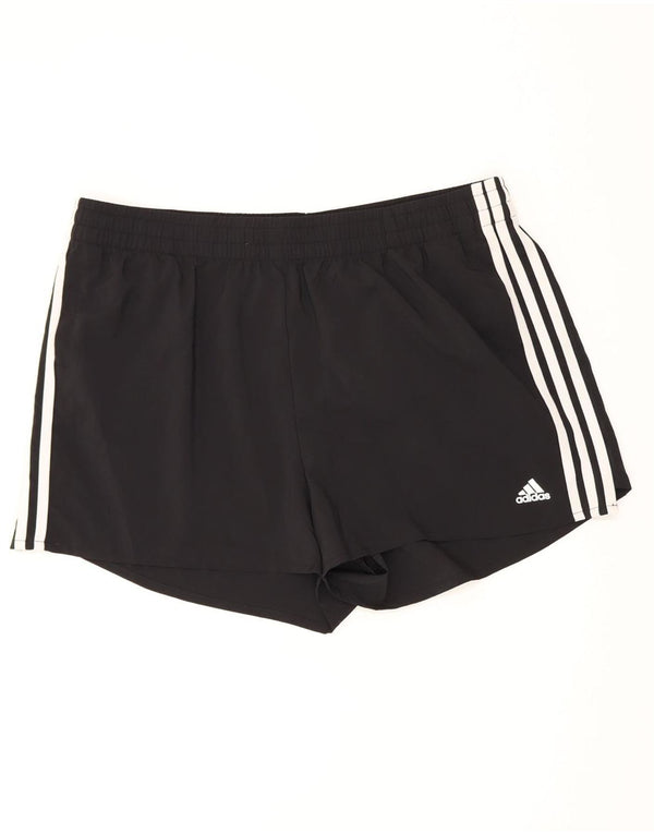 Adidas Damen Aeroready Sport Shorts UK 20/22 XL Schwarz Polyester