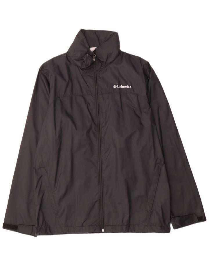 Columbia Herren Regenjacke UK 36 Small Schwarz Nylon