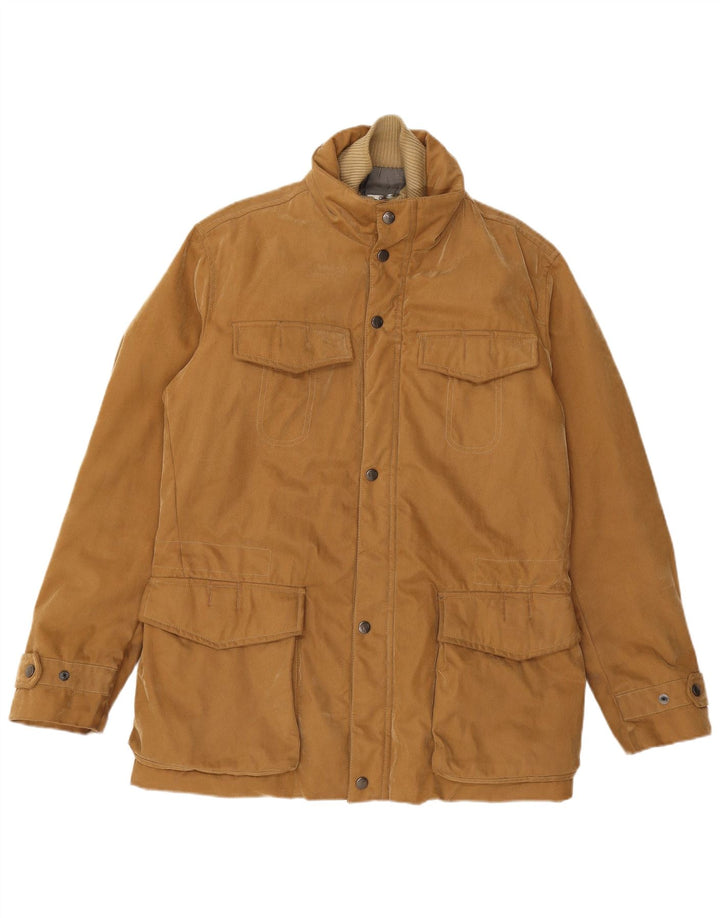 TRUSSARDI Herren Utility Jacke IT 50 Large Beige Baumwolle