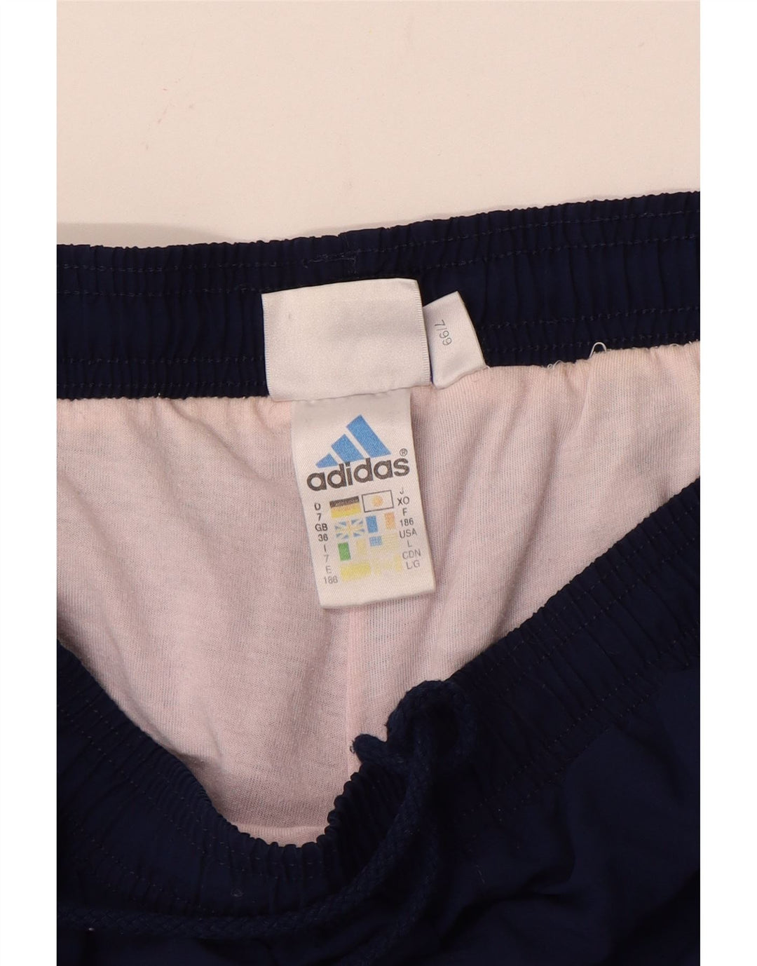 Adidas Herren-Trainingshose, Jogginghose, groß, marineblau, Polyester