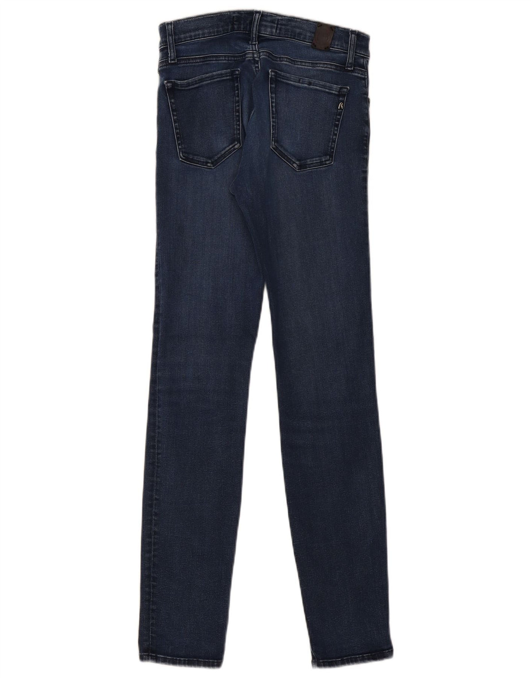 REPLAY Damen Skinny Jeans W26 L30 Blaue Baumwolle