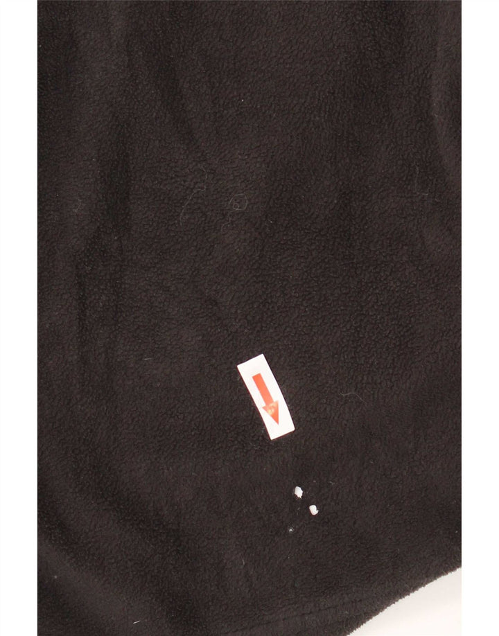 Brugi Damen-Fleecepullover mit Reißverschluss am Hals, UK 14, mittelschwarz, Polyester