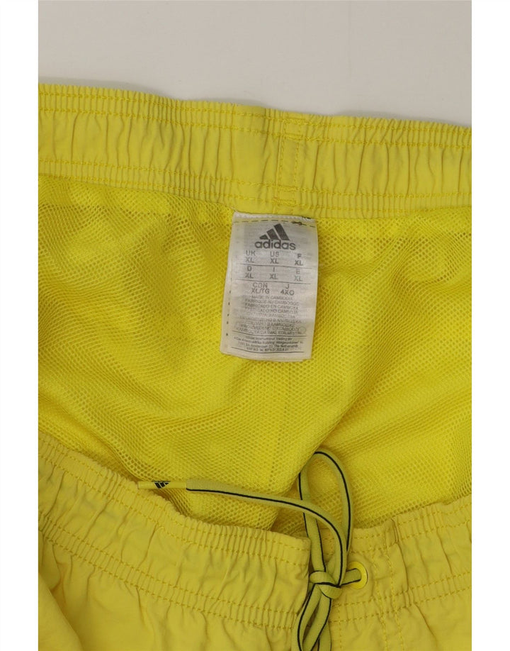 ADIDAS Herren Badeshorts XL Gelb Polyester