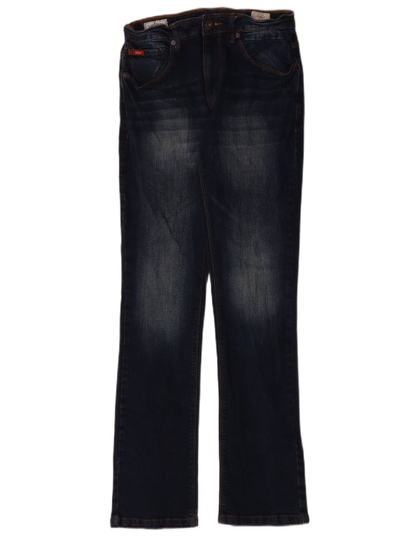 Lee Damen Cooper Slim Bootcut Jeans W30 L33 Marineblaue Baumwolle