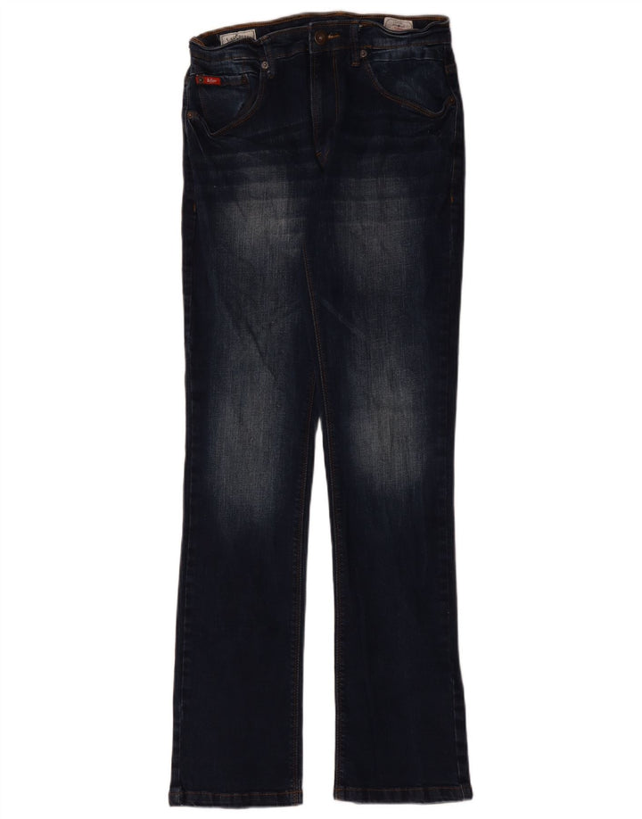 Lee Damen Cooper Slim Bootcut Jeans W30 L33 Marineblaue Baumwolle