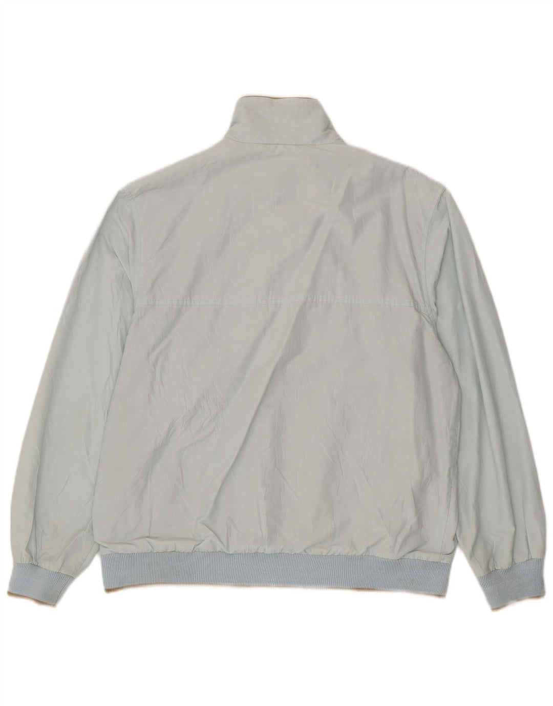 Geox Herren Respira Bomberjacke UK 40 Große blaue Baumwolle