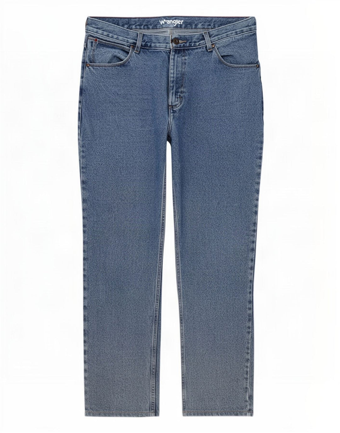 Wrangler Herren Straight Jeans W36 L32 Blaue Baumwolle
