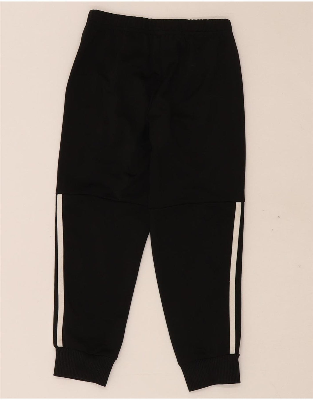 ADIDAS Jungen-Trainingshose, Jogginghose, 4–5 Jahre, schwarzes Polyester