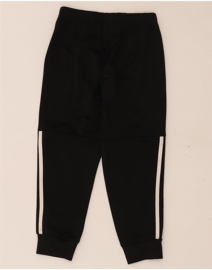 ADIDAS Jungen-Trainingshose, Jogginghose, 4–5 Jahre, schwarzes Polyester