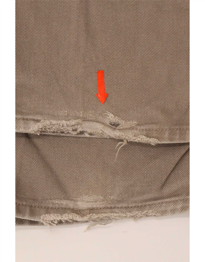 Marks & Spencer Herren Blue Harbor Straight Jeans W36 L29 Beige Baumwolle