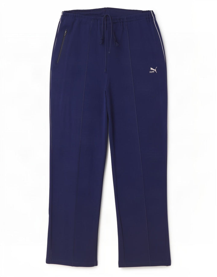 Puma Herren-Trainingshose, groß, blau, Polyamid