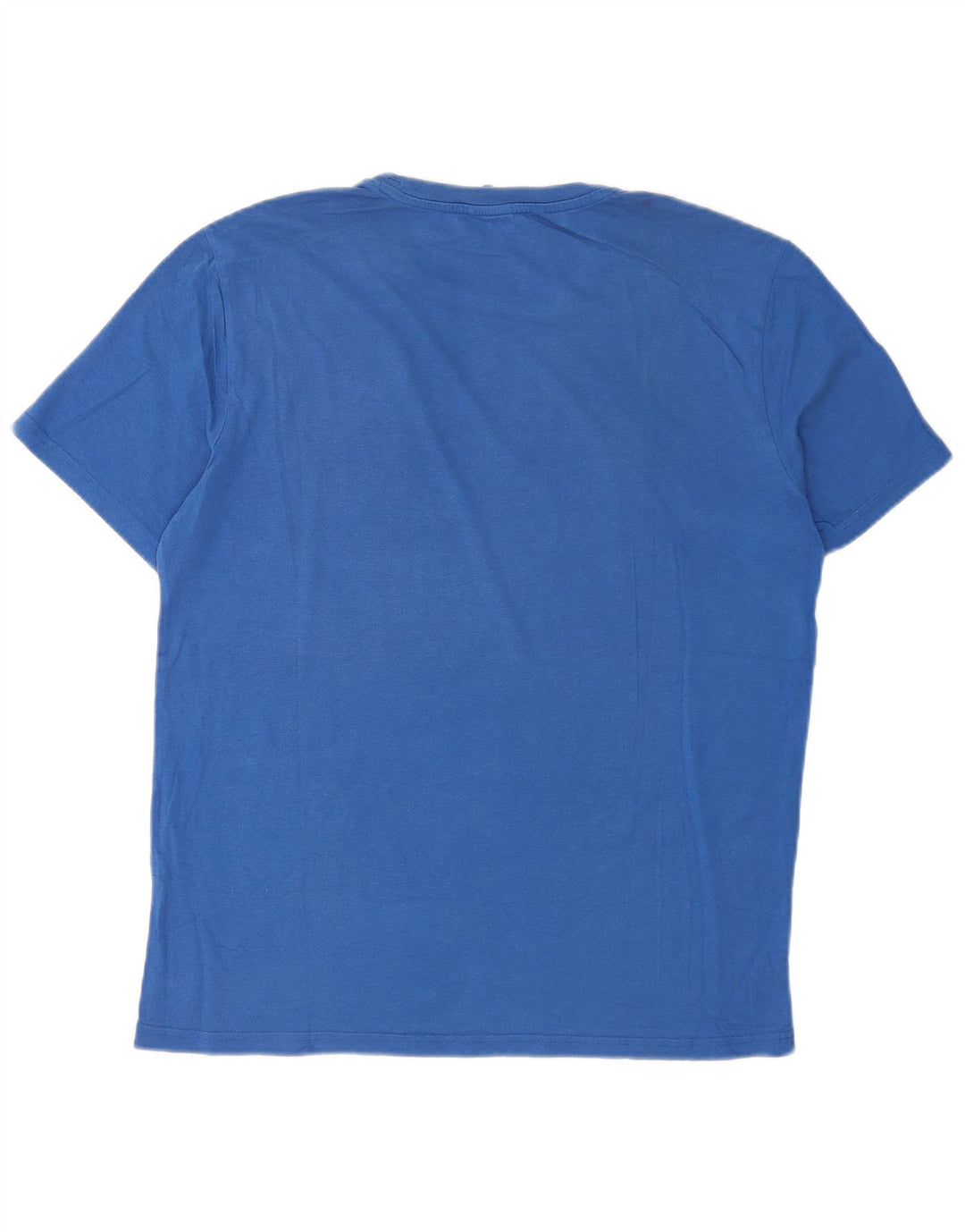 Champion Herren T-Shirt mit Grafik, Größe L, Blau